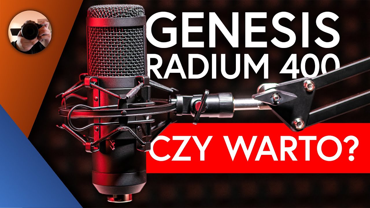 GENESIS RADIUM 400 🎤 RECENZJA - Mikrofon USB za 350PLN