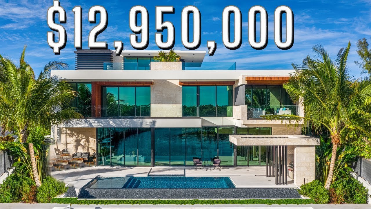 Inside a Stunning $12.9 Million Boca Raton, FL Mansion