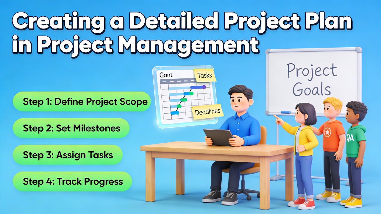 Creating a Detailed Project Plan in Project Management (12 Minutes)