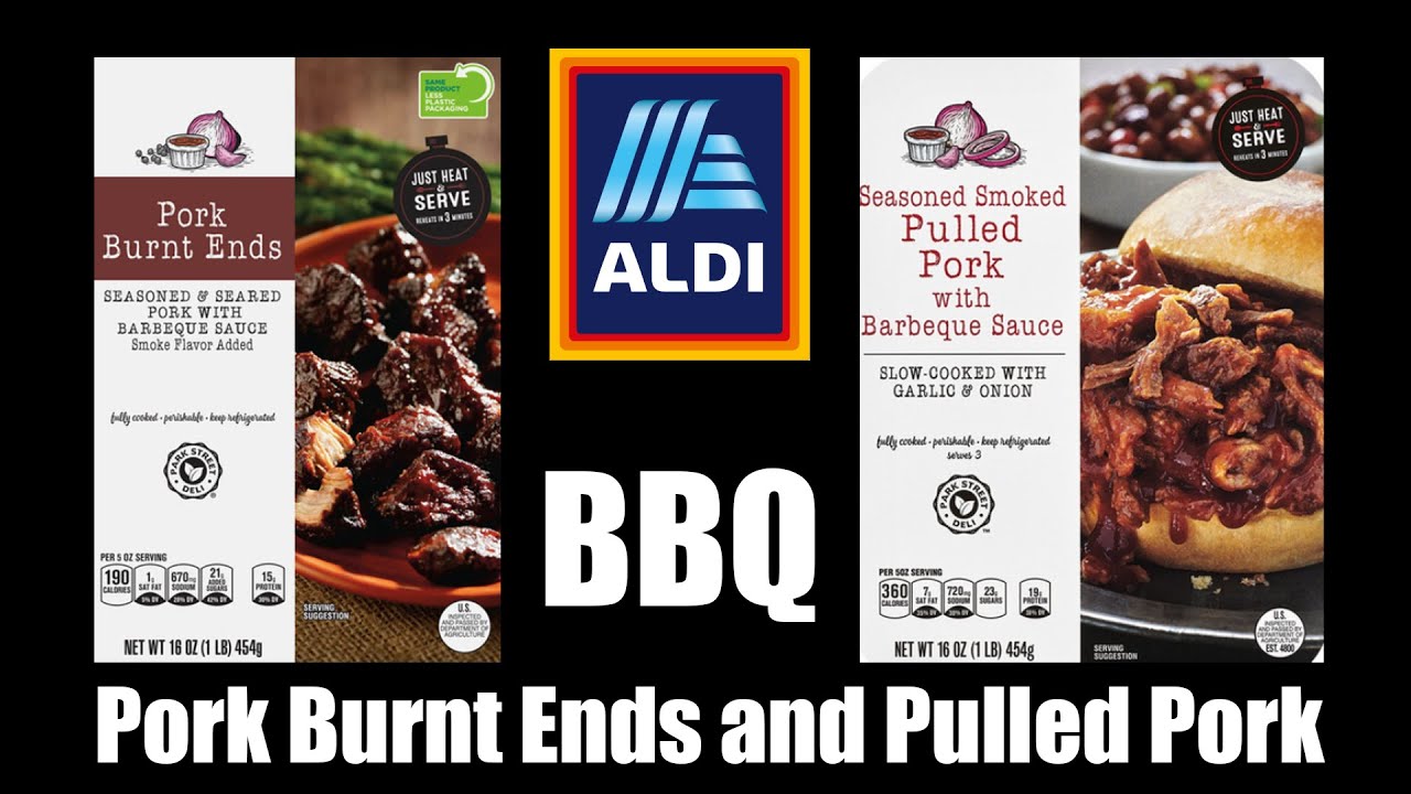 Aldi Pork Burnt Ends and Pulled Pork - WHAT ARE WE EATING??