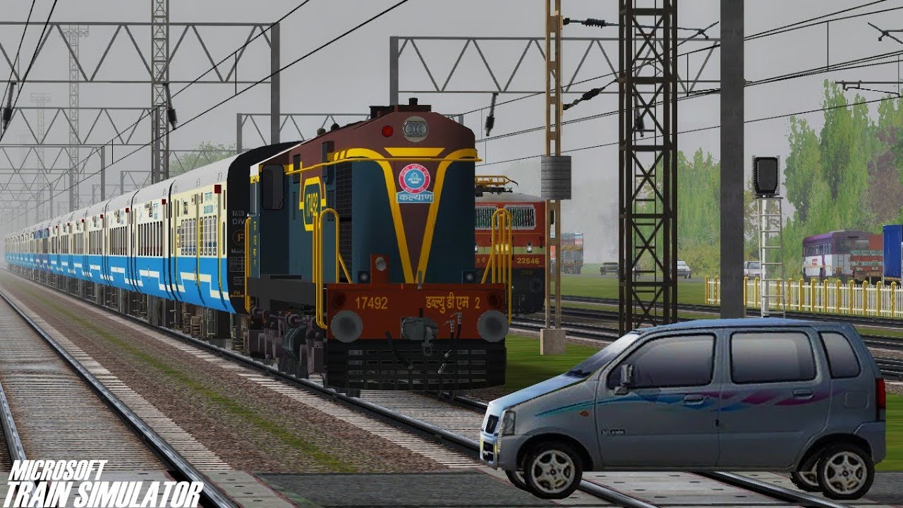 Aurangabad - Dadar Central Jan Shatabdi Express | KYN WDM2 | MSTS Open Rails Journey Part 1