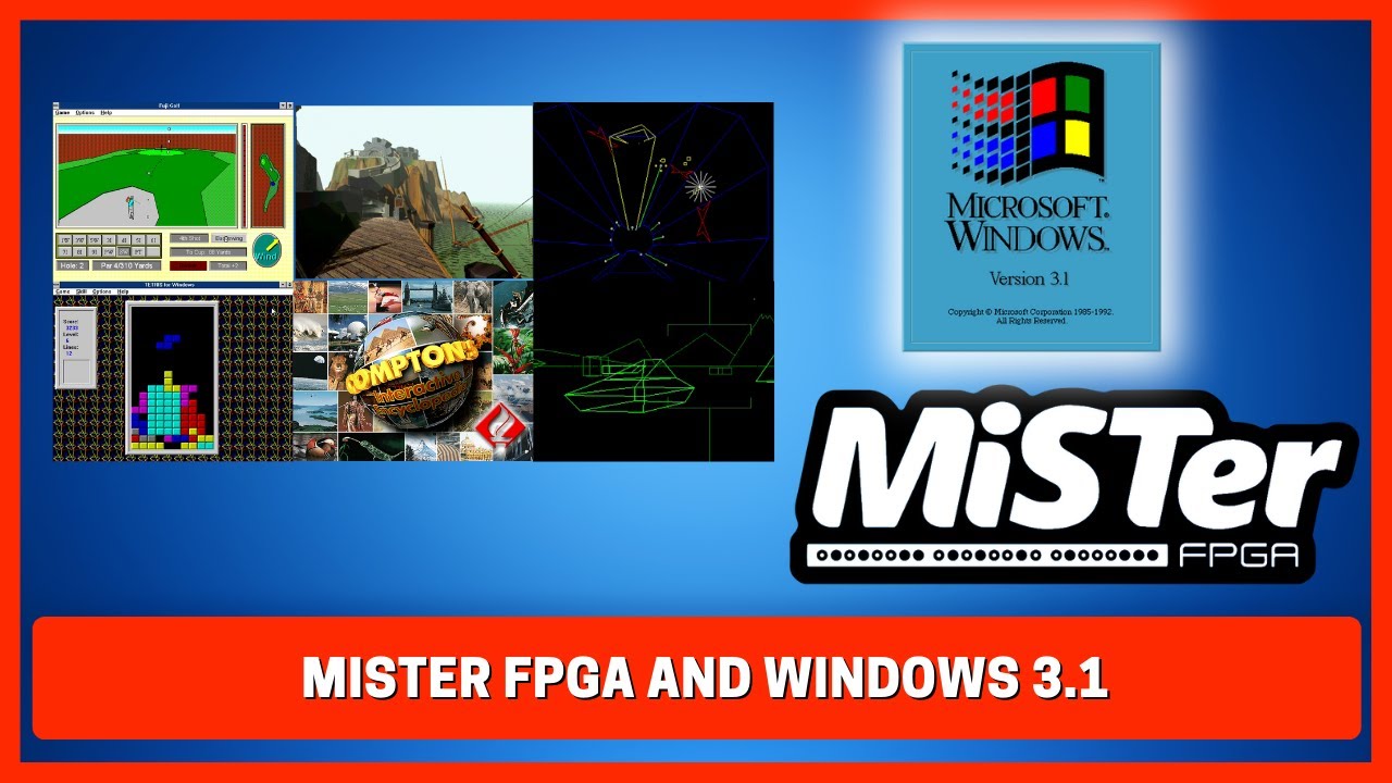 MiSTer: Windows 3.1 Setup Guide in AO486