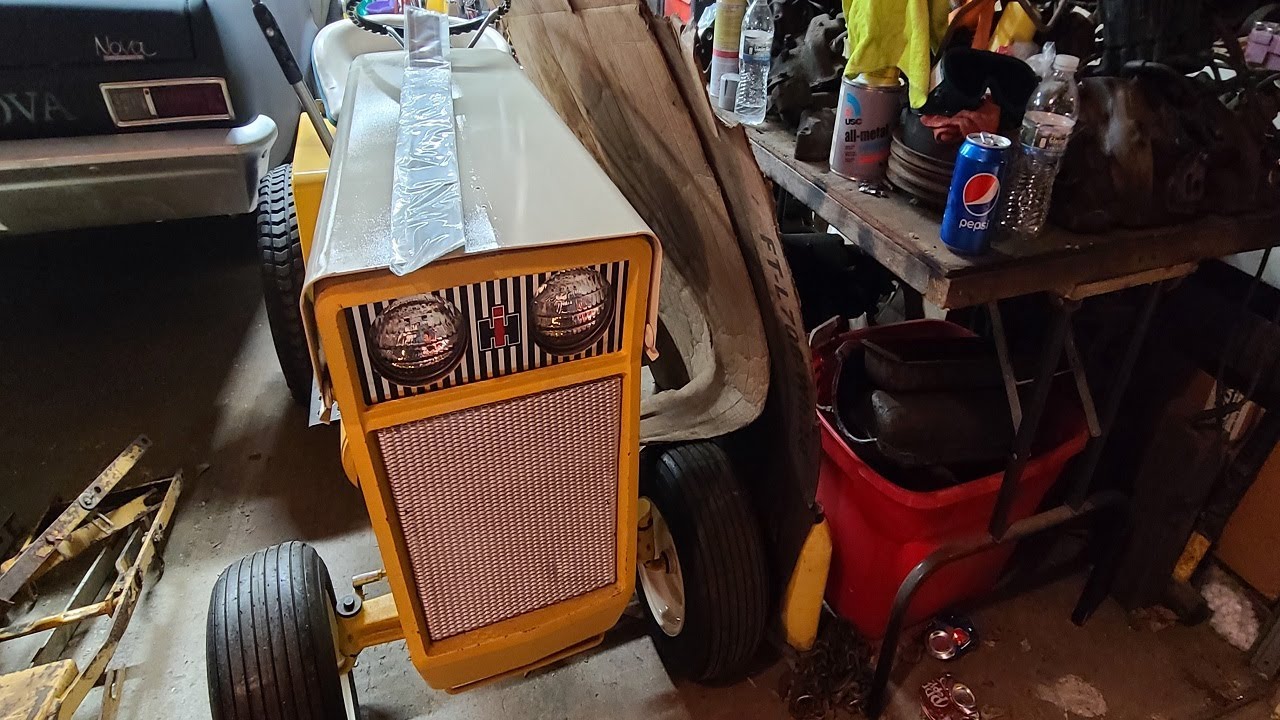 my new cub cadet 125/got to plow a field with it