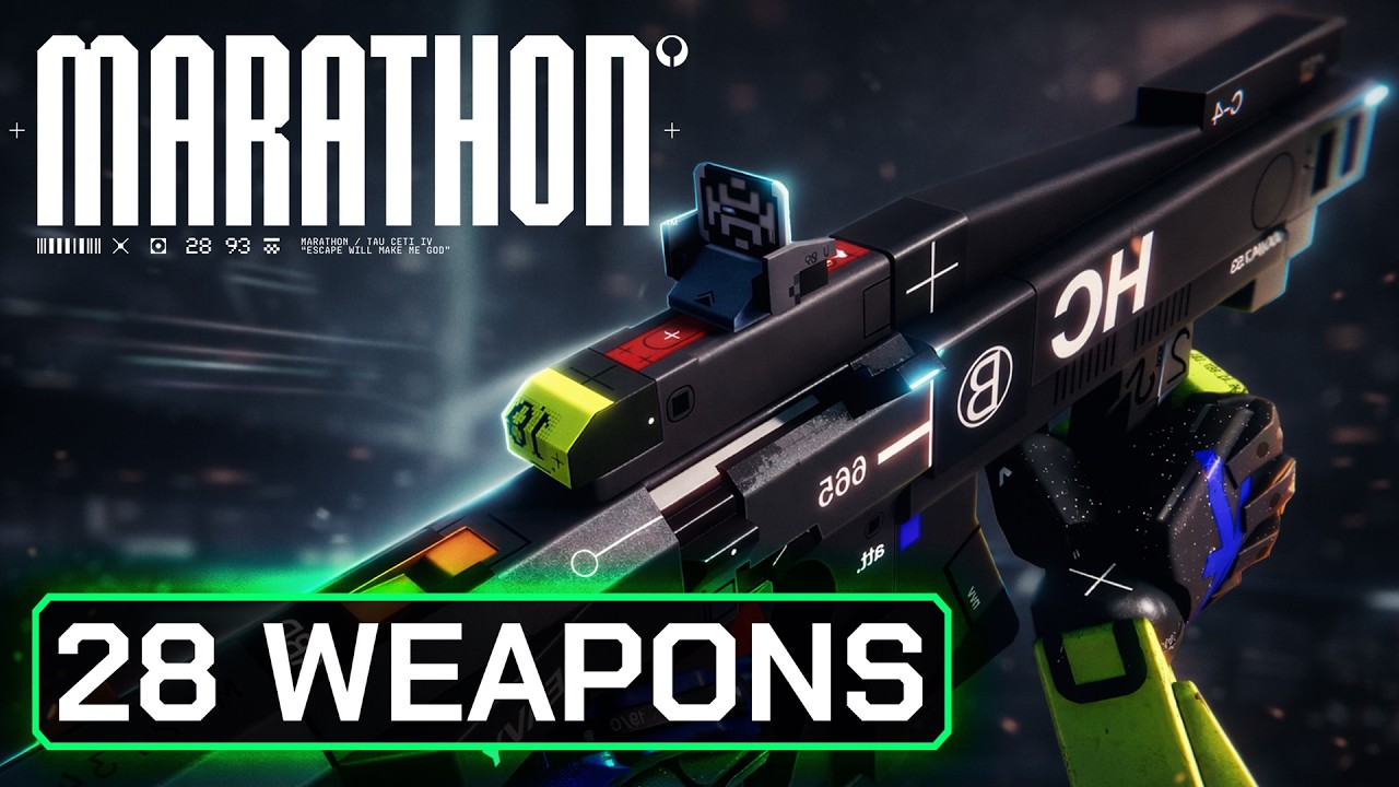 Every Weapon in Marathon – 28 Guns at Launch