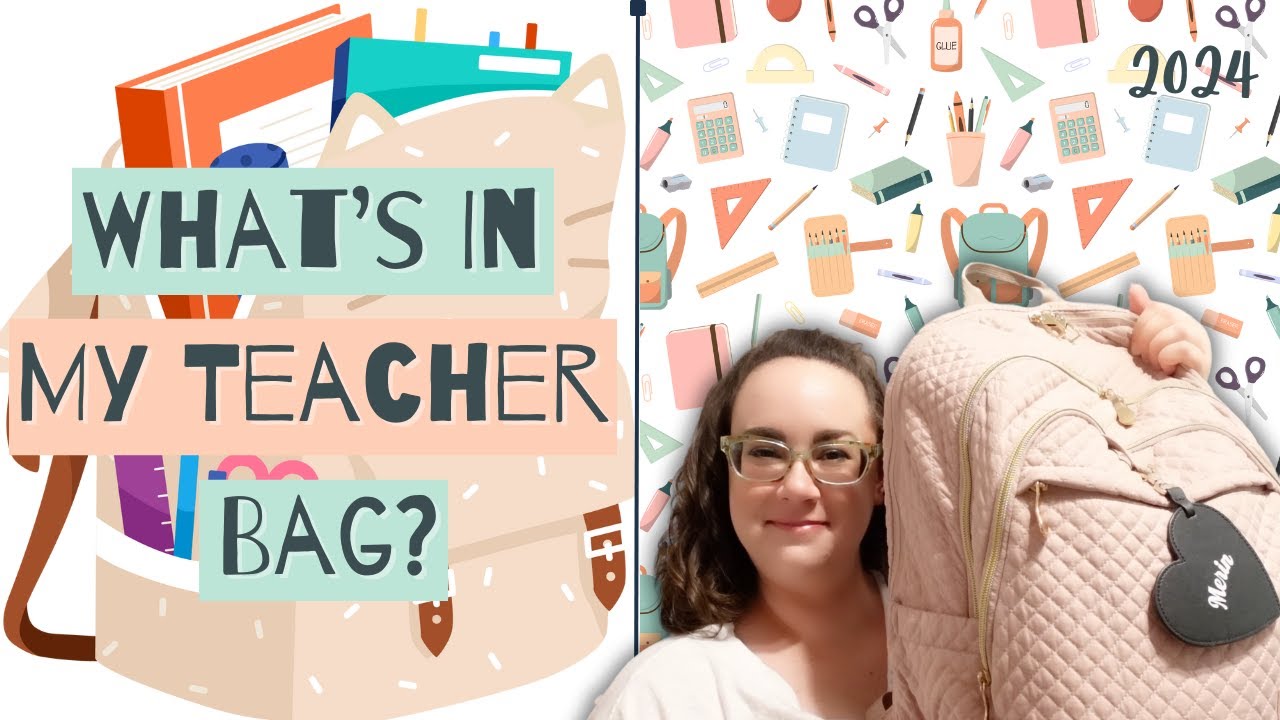 WHAT'S IN MY TEACHER BAG? | 2024 edition