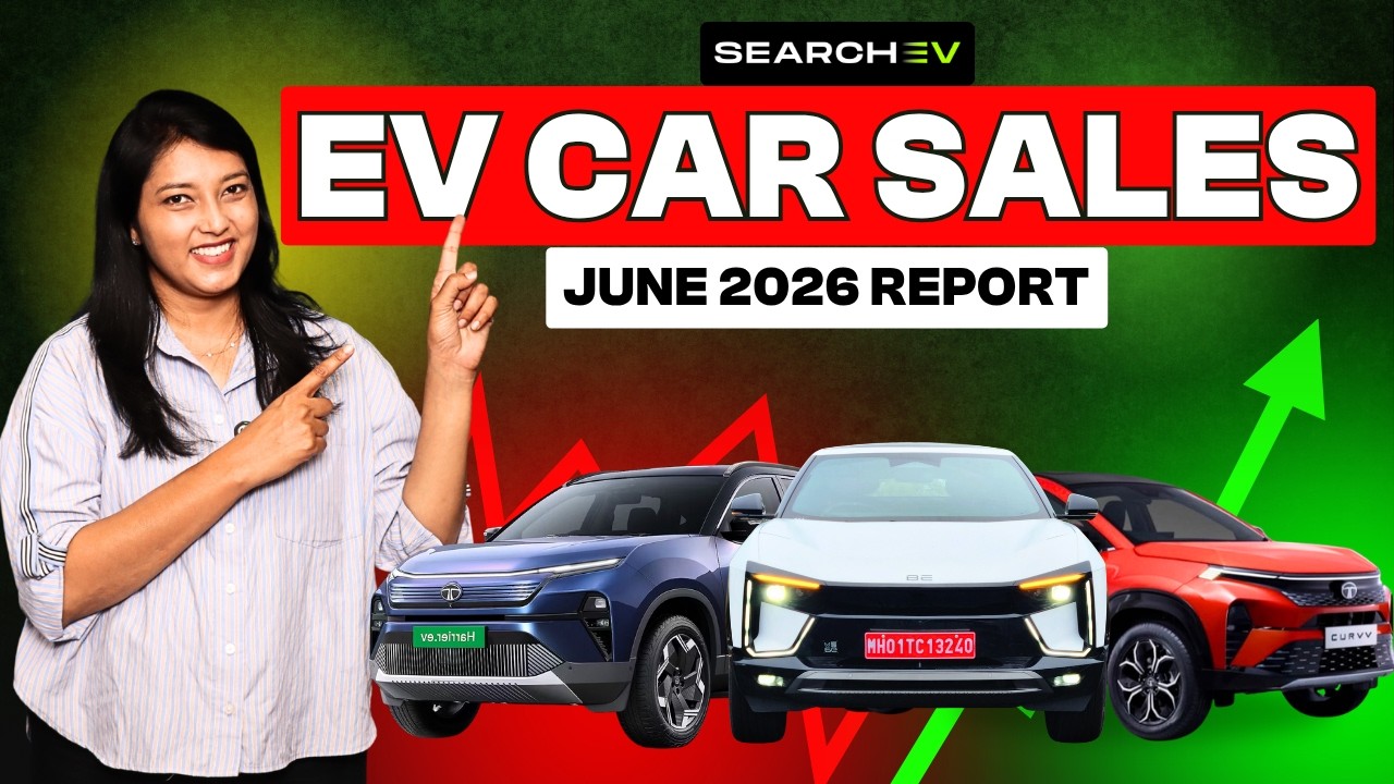Top 10 Most Sold Electric Cars in India | June 2026 EV Sales Report| Tata, MG, Mahindra| SearchEV