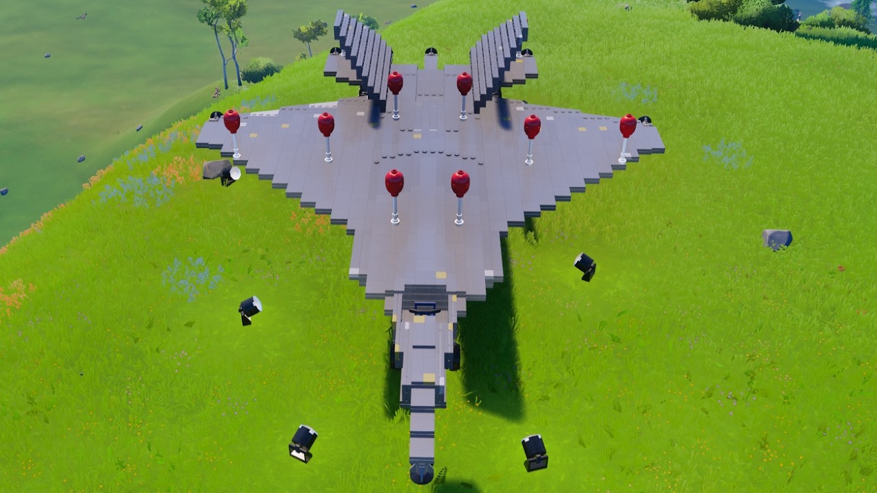 PART 1 F-22A Raptor Fighter Jet Tutorial | Lego Fortnite Odyssey