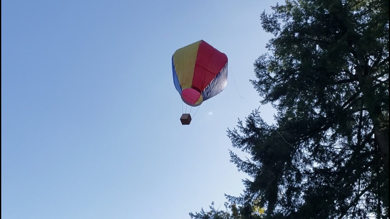 Make Things Fly - Project: A 1930's Paper Hot Air Balloon, Design by Ray Morse