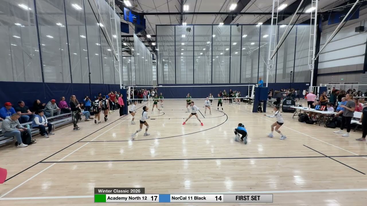 Winter Classic 2026- NorCal 11 Black vs. Academy North 12- 1/17/26