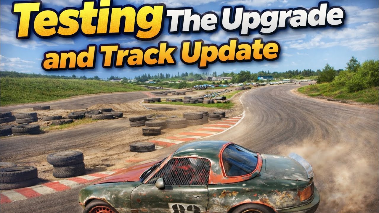 Upgrading My Car And Testing The New Wreckfest 2 Track