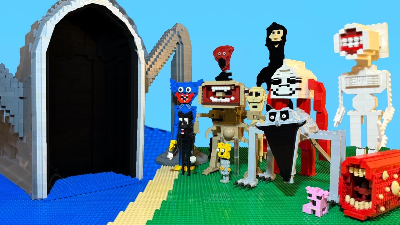 LEGO Sea Eater vs All Monsters