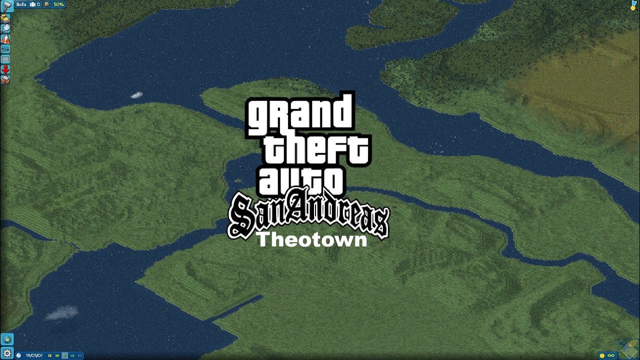 Making GTA SA Map - Theotown