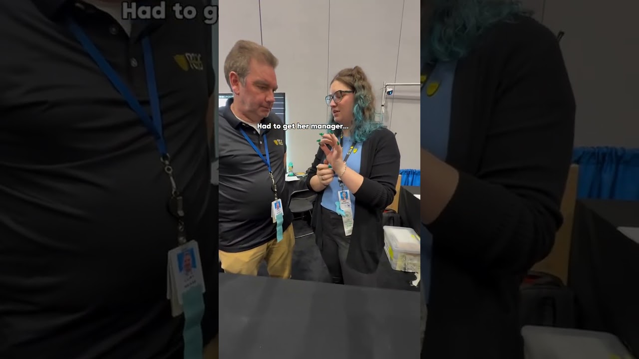 Submitting my thnickle at the FUN Show Thanks for taking good care of my coin 