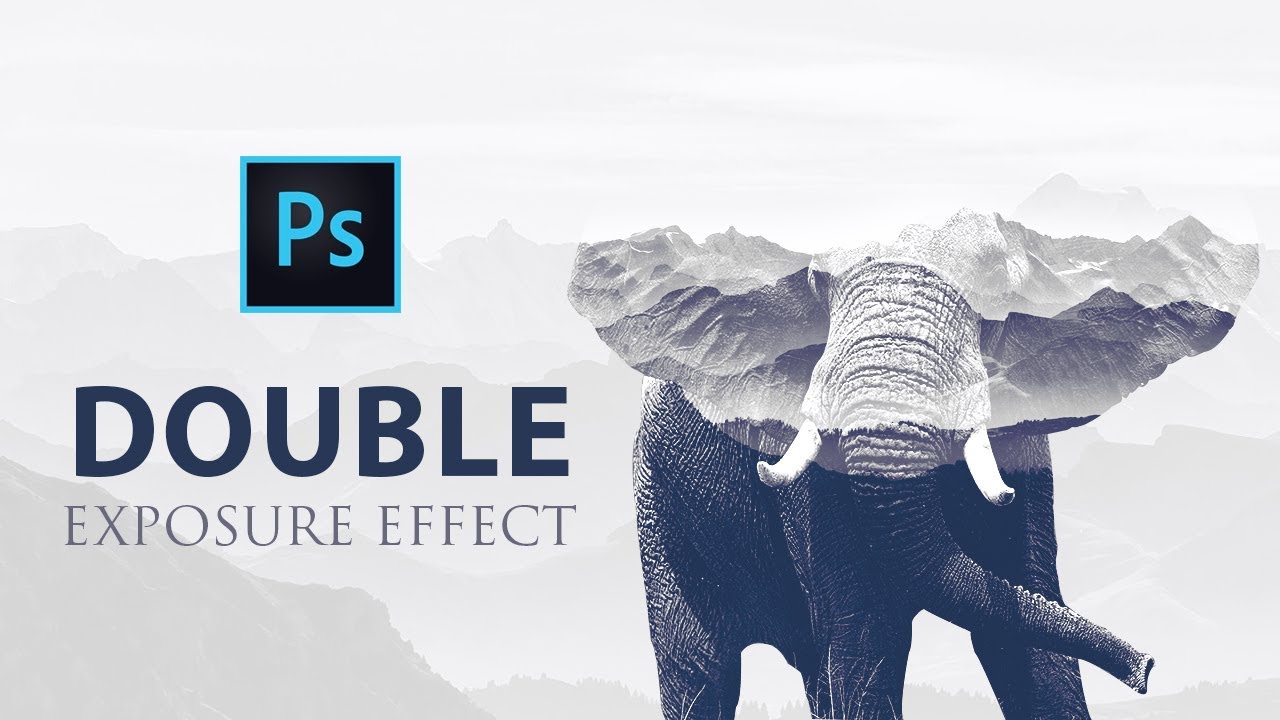 Double exposure effect ::Adobe Photoshop CC2018