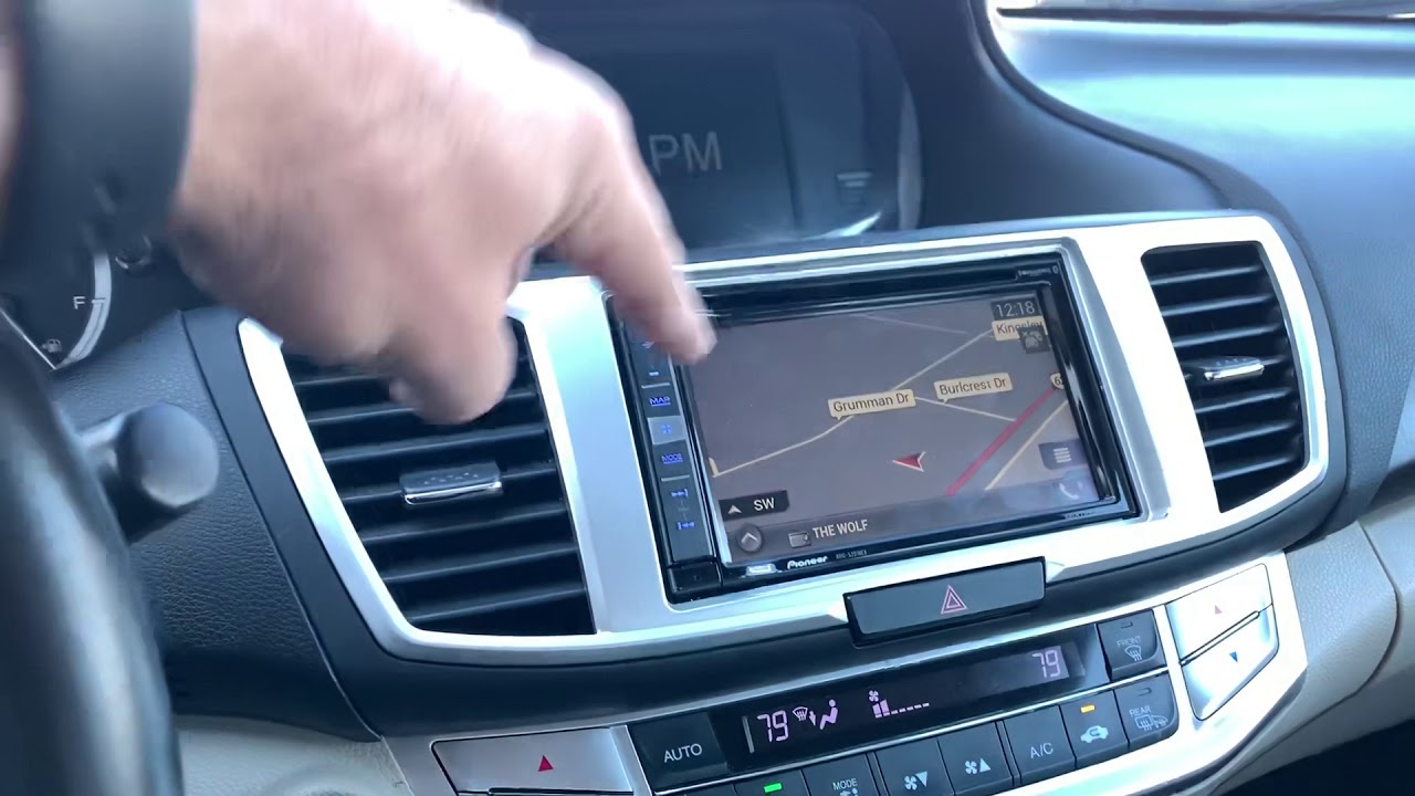 Pioneer 3201NEX Installed in 2015 Accord