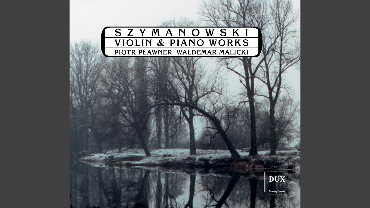 Myths, Op. 30: No. 2. Narcyz (Narcissus)