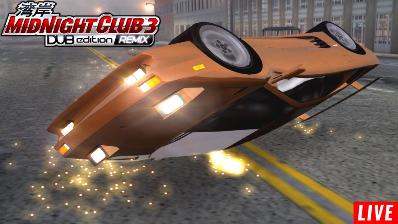 🔴 MIDNIGHT CLUB 3 - EU DESISTO!!! A DIABLO NÃO PARA DE CAPOTAAAAAAAR!!!