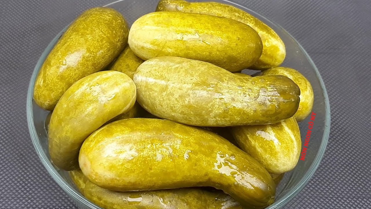 Cách muối DƯA LEO vàng giòn lên men tự nhiên