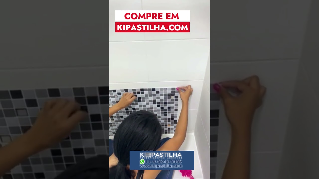 Pastilha Adesiva KIPASTILHA A219  #banheiro #arquitetura #cozinha #cozinhadecorada #banheirodecorado
