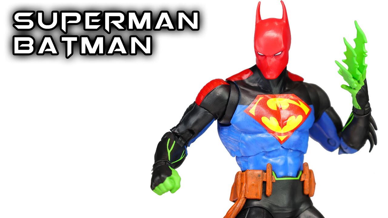 McFarlane BATMAN/SUPERMAN: World's Finest Fusion DC Multiverse Action Figure Review