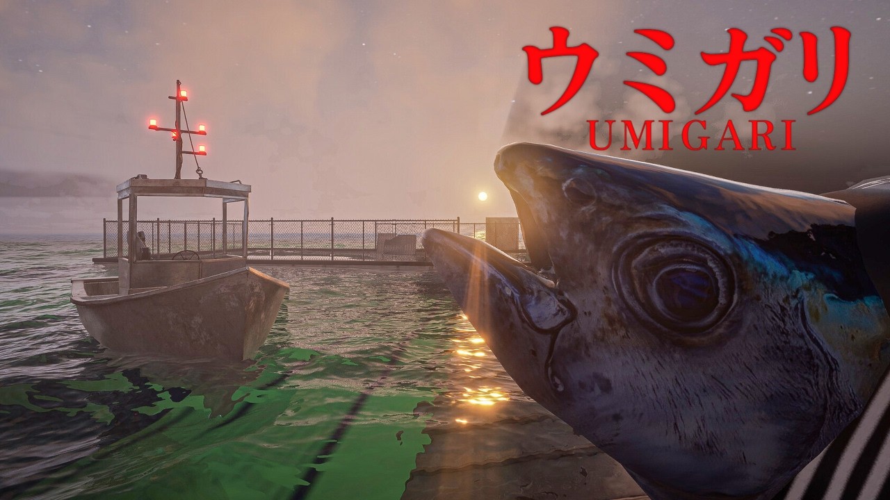 【ウミガリ#2】チラズアートさん新作、大海原でひとり奇妙な魚たちを釣る！