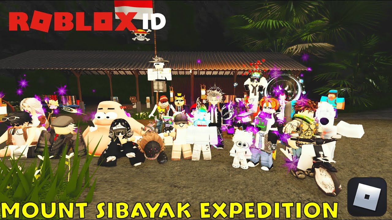 Mendaki Gunung Sibayak di Roblox bersama 1 Peleton!