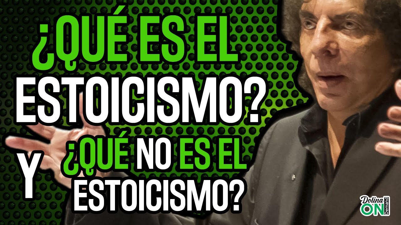 [ESTOICISMO] ALEJANDRO DOLINA nos explica qué es y cómo surgió el concepto