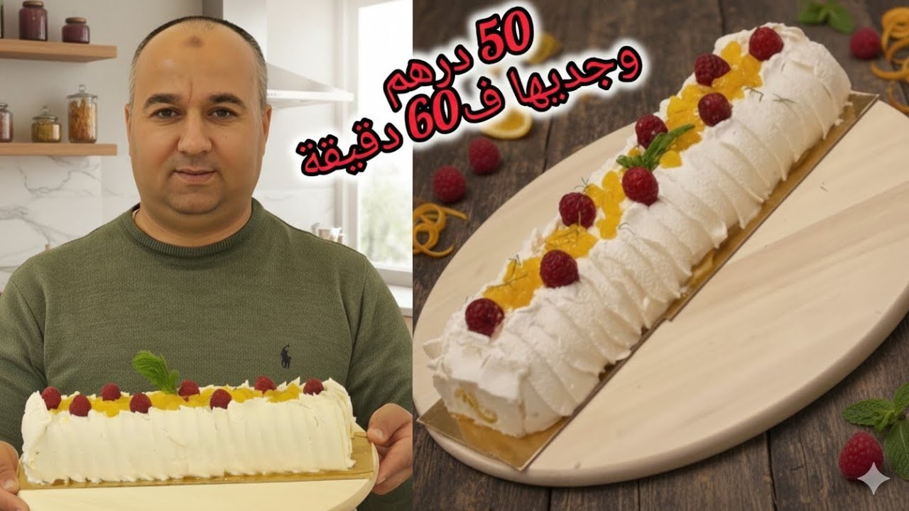 🎆 حلوى راس العام بـ50 درهم وجاهزة فـ60 دقيقة 😍