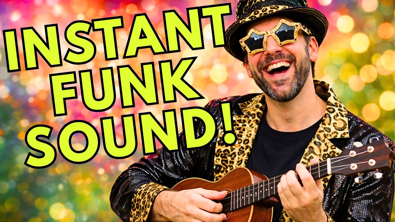The Groove Trick for Ukulele Octaves (Beginner Funk Lesson)