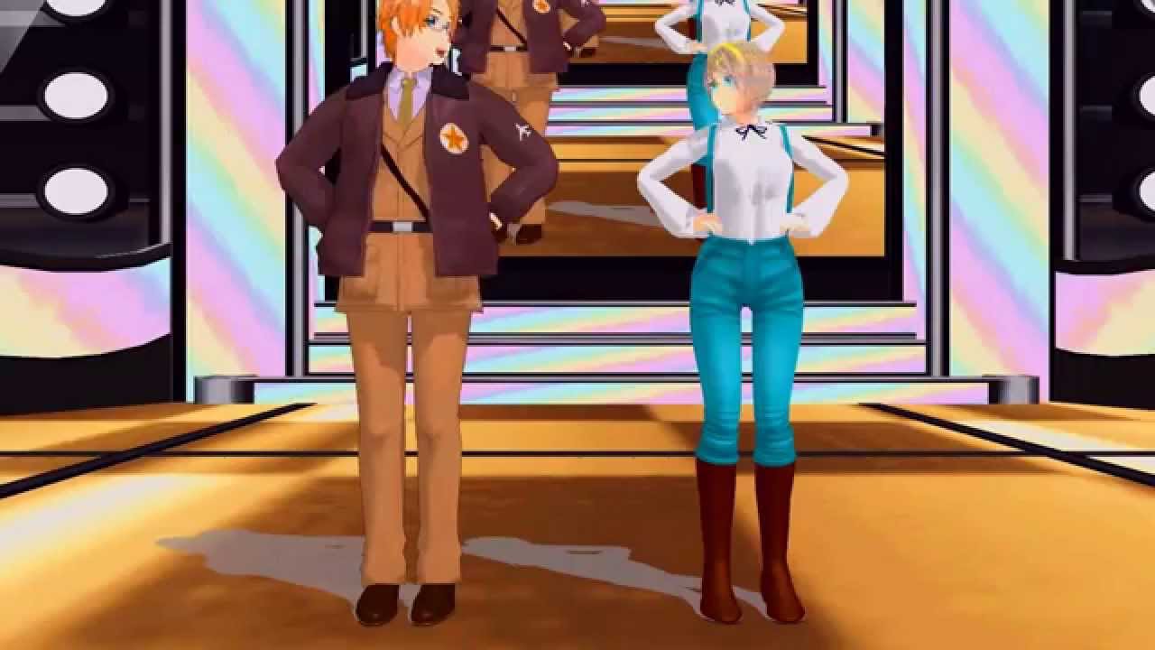 [MMD] Oppa Hetalia style!