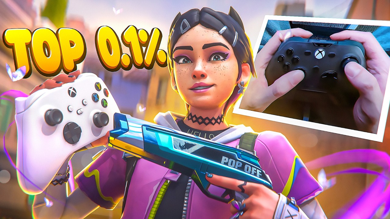 *HANDCAM* Top 0.1% on Console Valorant..