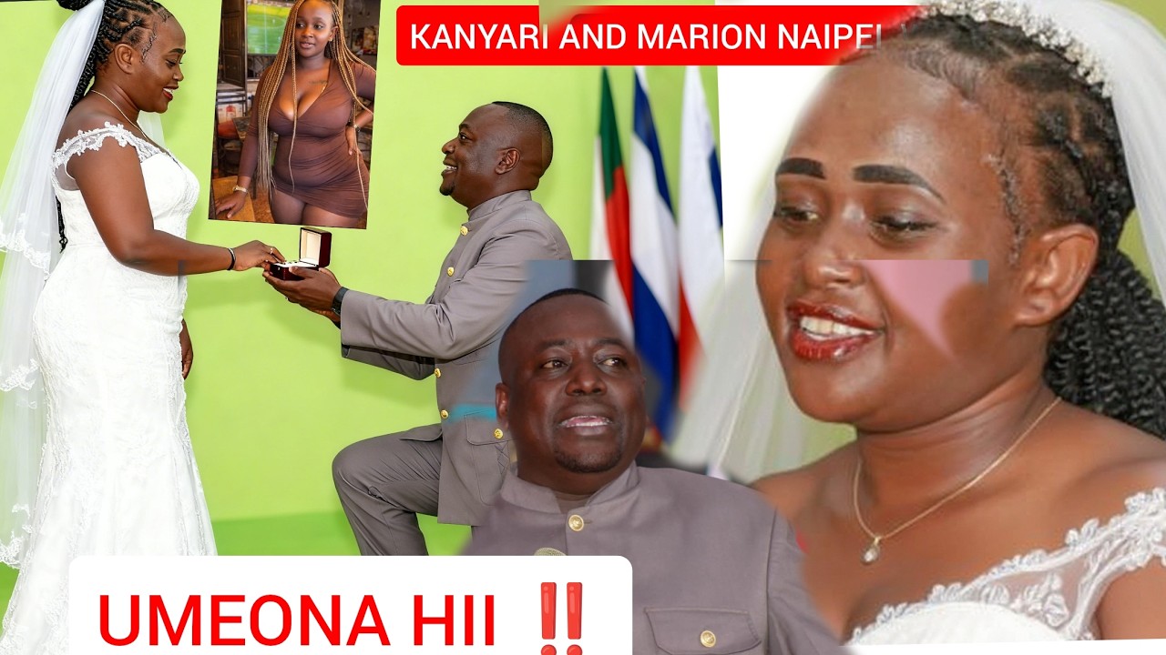 prrr Kanyare propose to MARION NAIPEI TODAY WENYE WIVU MEZA SIGARA MOTO