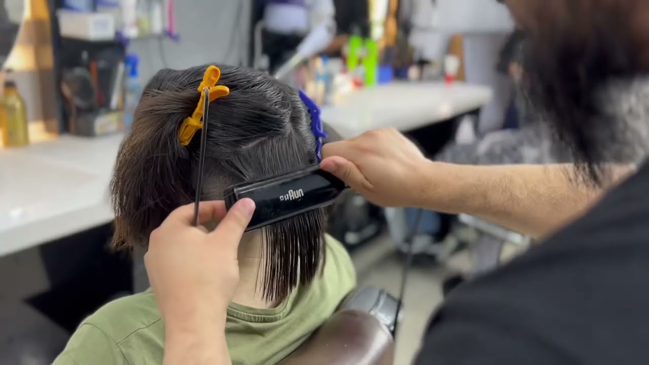 Berber videoları keratin anasıl yapılır. Evde bakim #mrbarberuslan #keratin