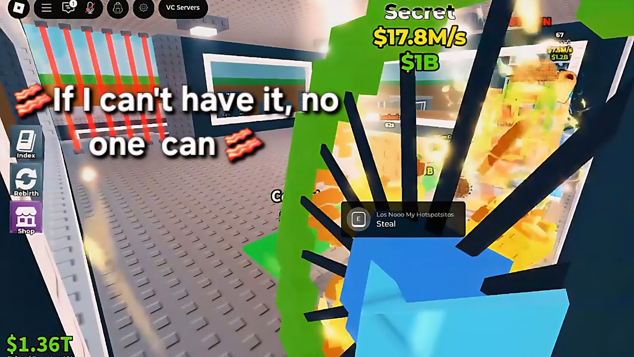 Annoying Bacons in steal a brainrot part 4