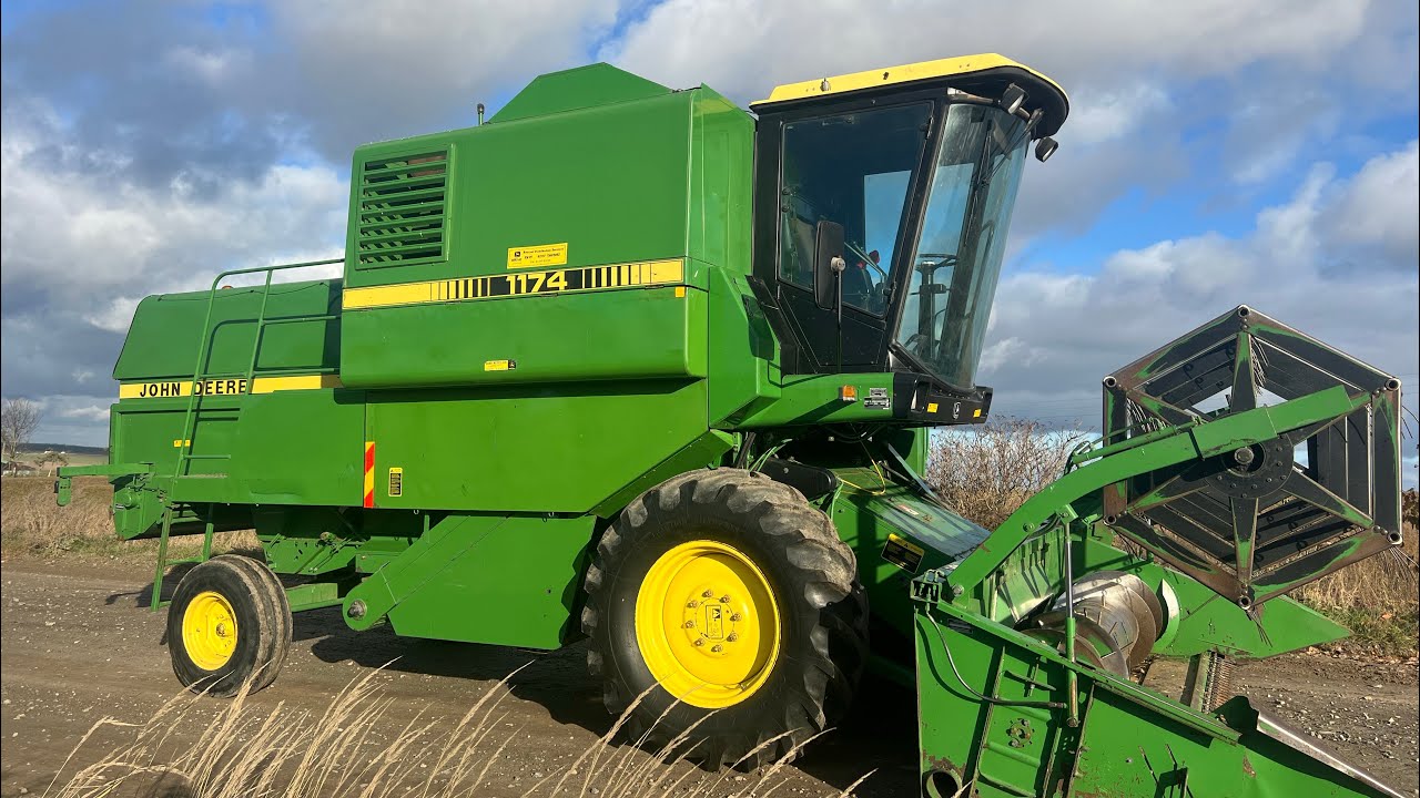 Супер варіант🔥👍 Свіжий комбайн John Deere 1174 жатка Шумахер