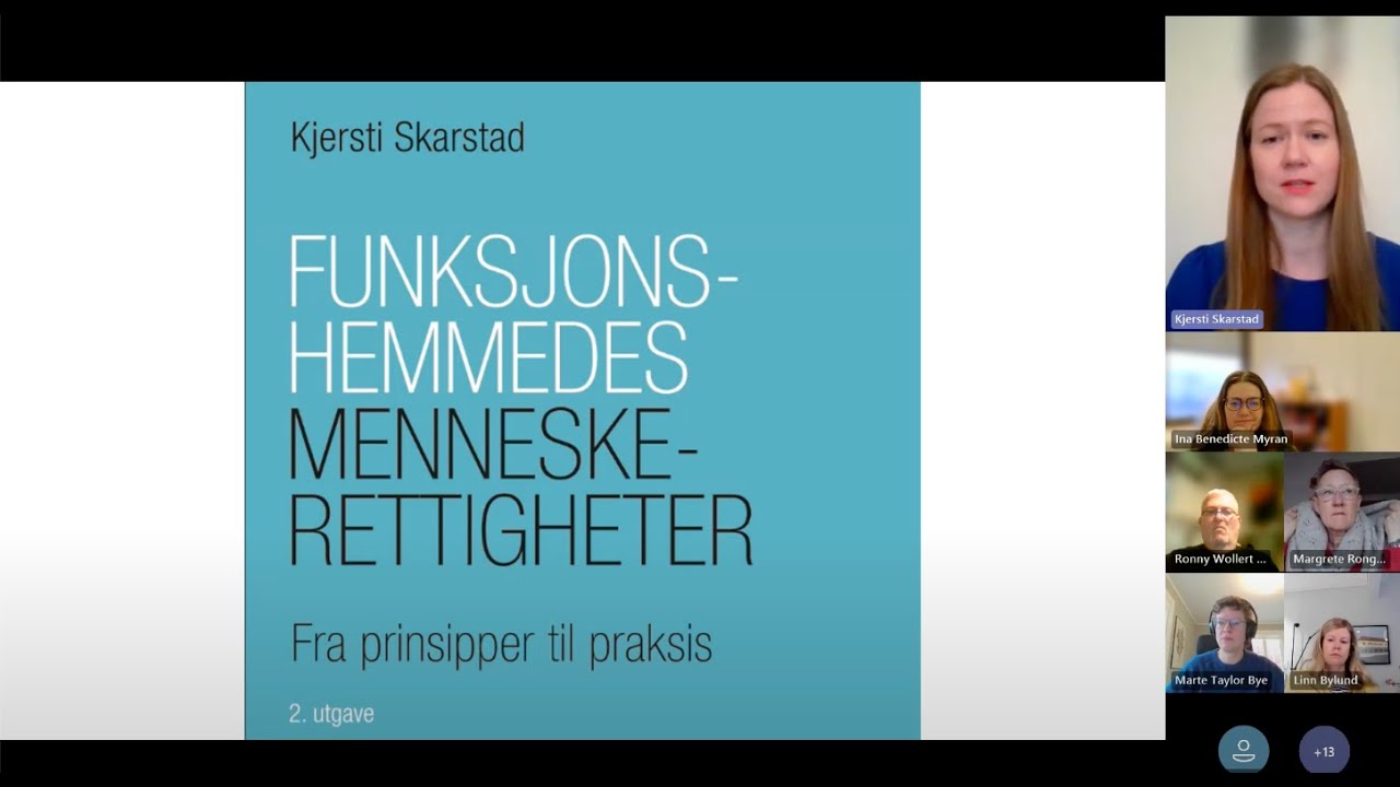 Åttende frokostmøte: Funksjonshemmedes menneskerettigheter - fra prinsipper til praksis