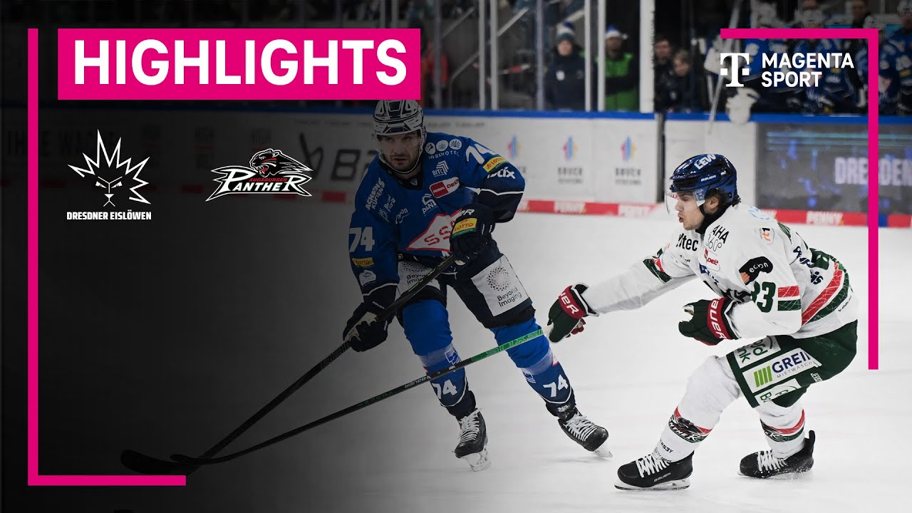 Dresdner Eislöwen - Augsburger Panther | PENNY DEL | MAGENTA SPORT