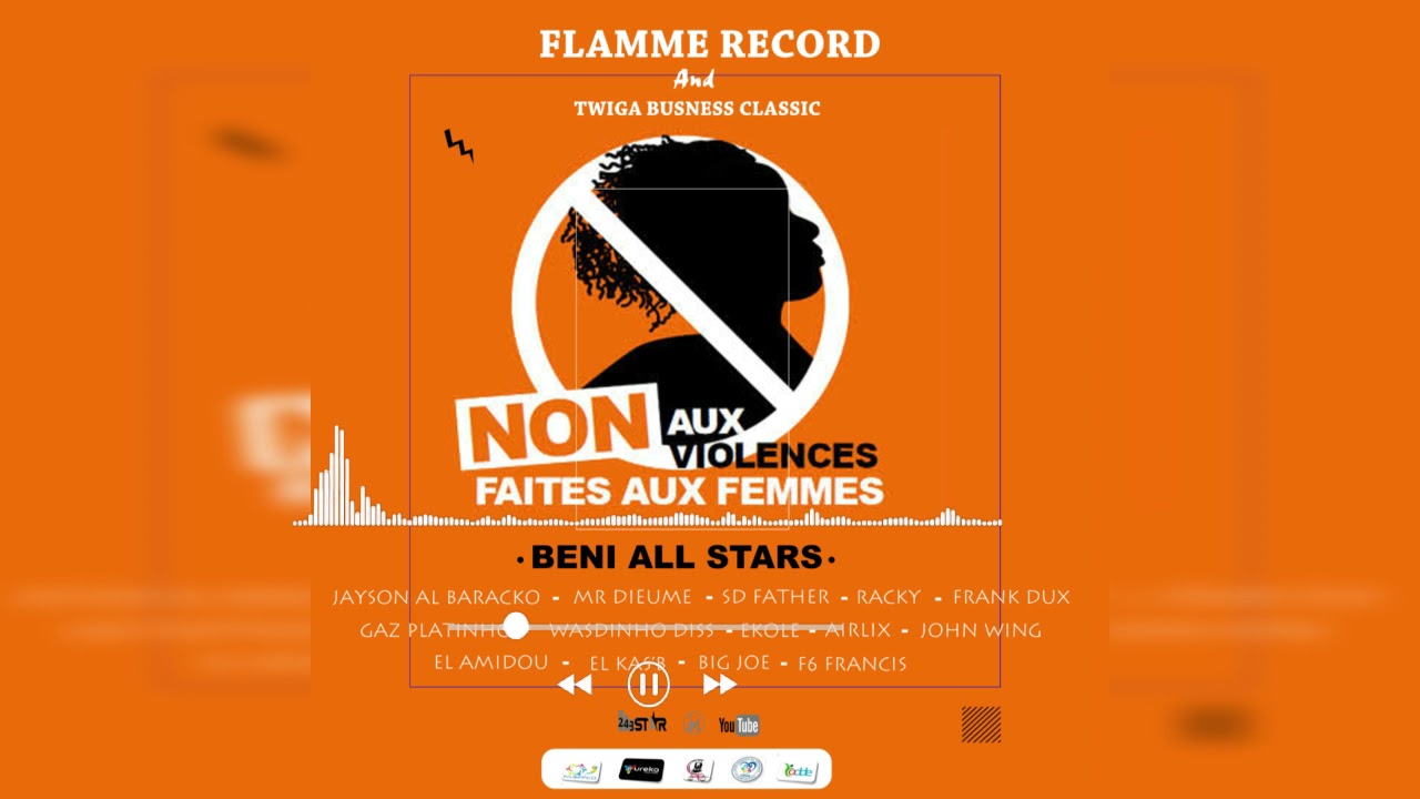 All stars Beni_Non Aux violences faites aux femmes (Official Music Audio)