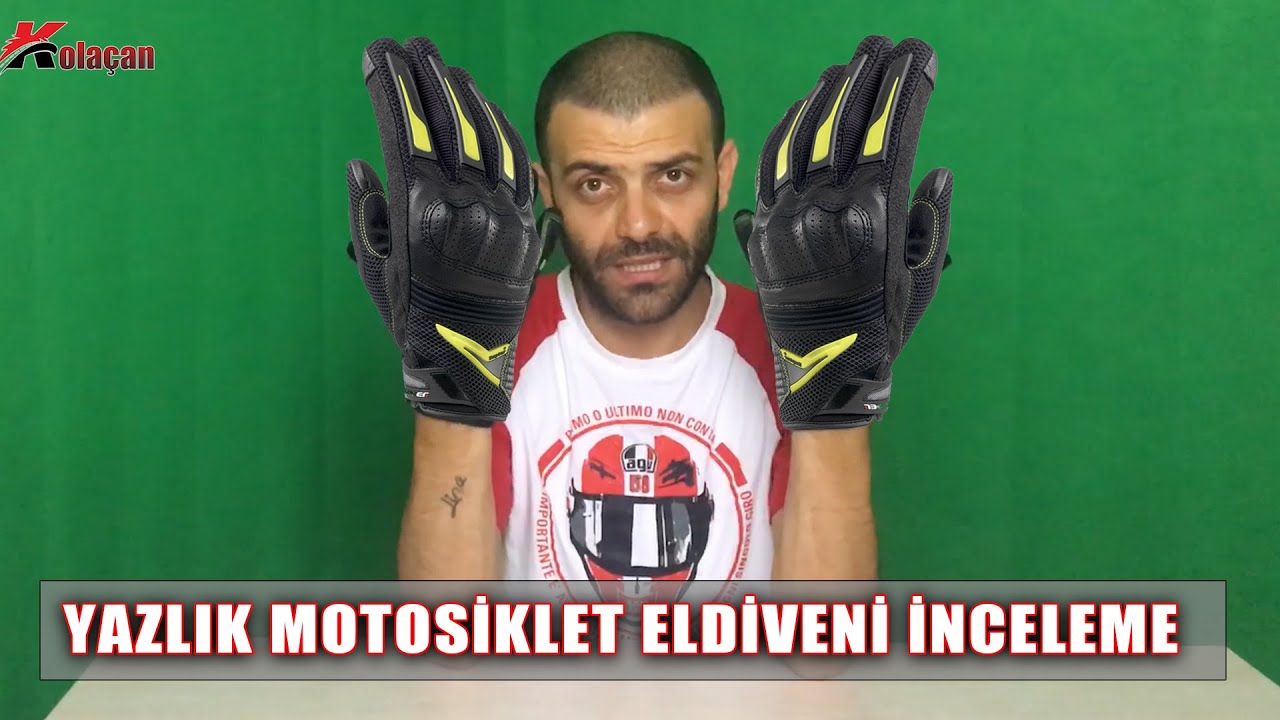 Yazlık motosiklet eldiveni İnceleme | Clover Raptor Plus Yazlık Kısa