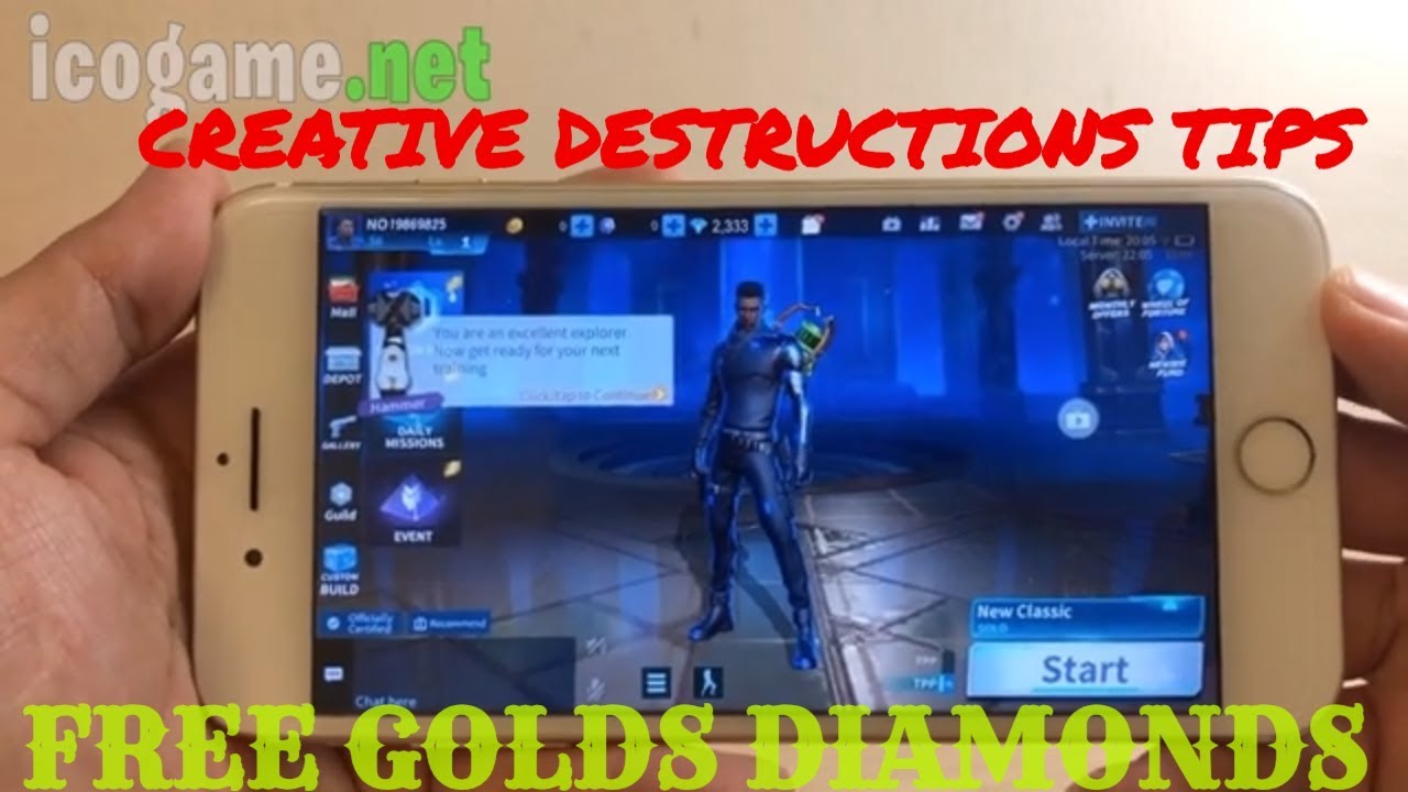 Creative destruction gameplay-creative destruction hack-how to get gold diamonds