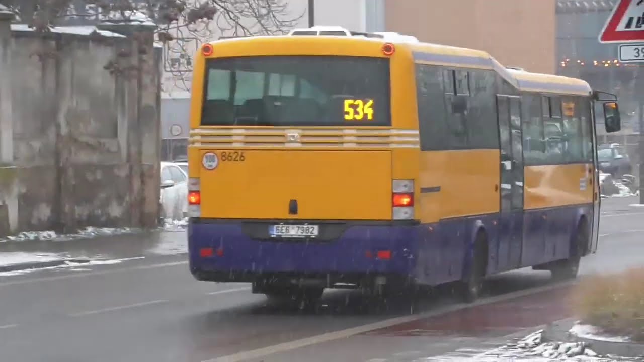 Autobus SOR CN 12 (Dopravce OAD Kolín) ev.č.8626 na linkách 424, 534, 679 a 706