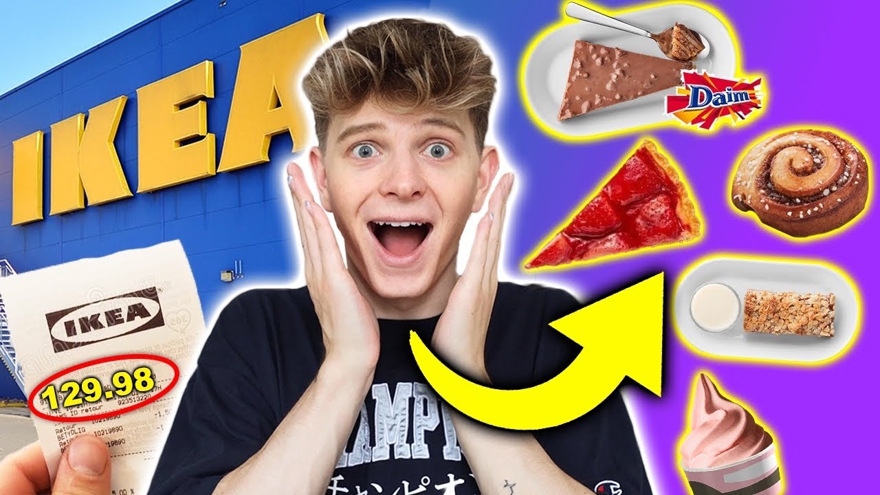 TESTUJĘ CAŁE MENU DESEROWE Z IKEA😱🍰 | Dominik Rupiński