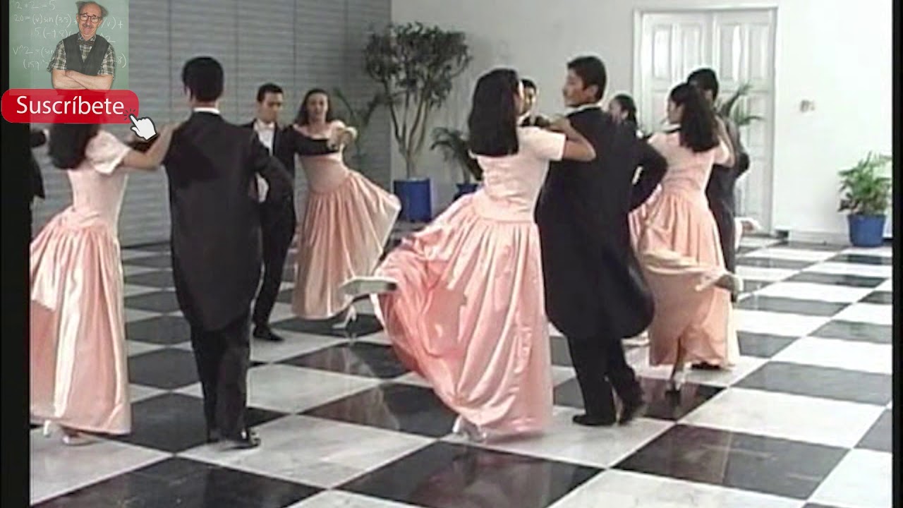 Vals de las flores.  (con pasos y secuencias básicas) Vals grupal