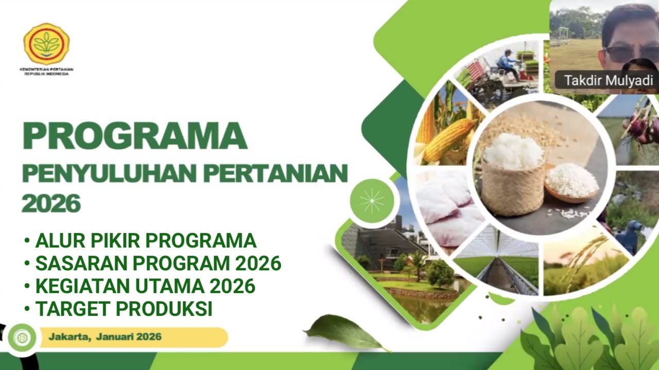Programa Penyuluhan Pertanian 2026 | Penyuluh Pertanian Kementan