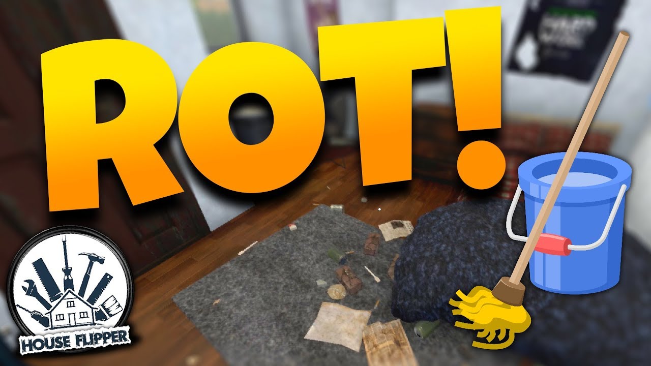 Mitt MØKKETE og STYGGE kontor! | House Flipper #1