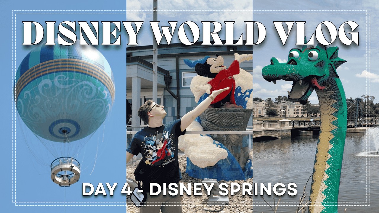 DISNEY WORLD VLOG - Day 4! Disney Springs, Character Warehouse, and Pin HQ! | May 2025