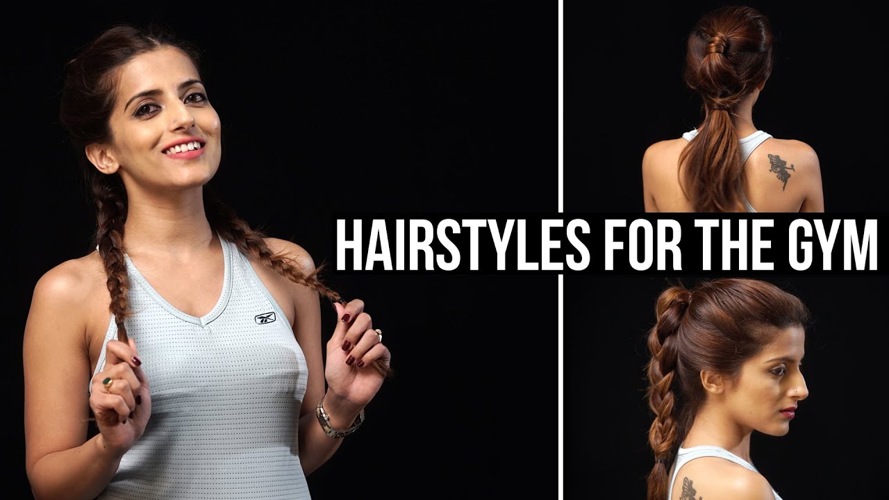 Cute & EASY Hairstyles For The Gym | Sporty/Athletic/Workout Hairstyles