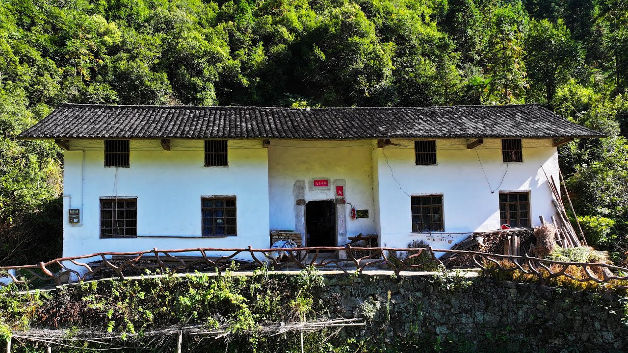 【4K】Traditional Chinese village: Longtan Ancient Village, raising bees in coffins.