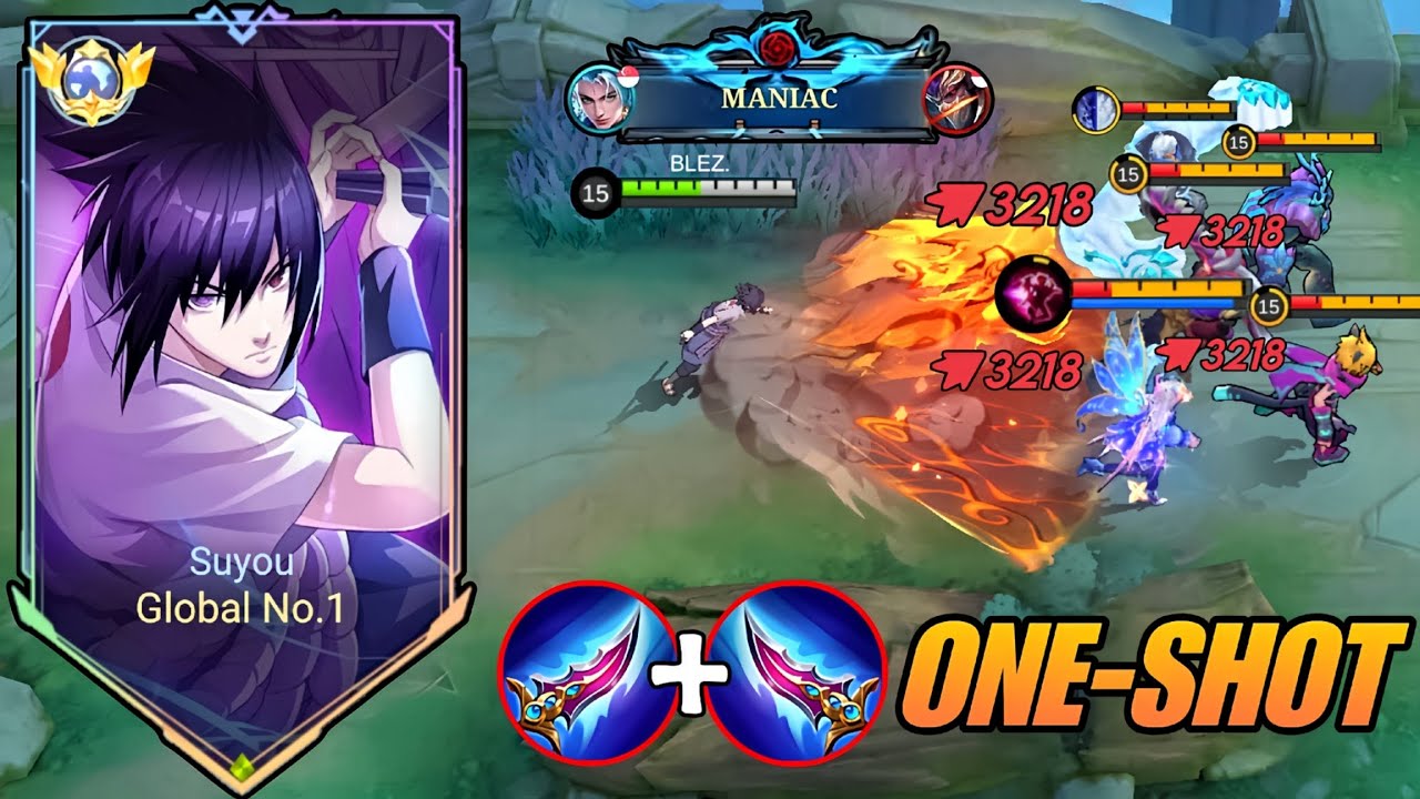 SUYOU NEW BEST BUILD ONE-SHOT SECRET FROM TOP GLOBAL SUYOU 2026 (Must Try!!) - Mobile Legends