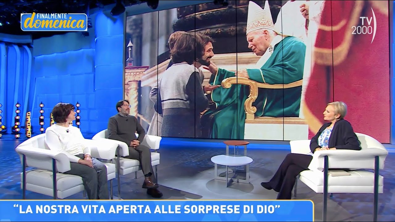 TV 2000 - FINALMENTE DOMENICA   Intervista ai Coniugi Mannoia